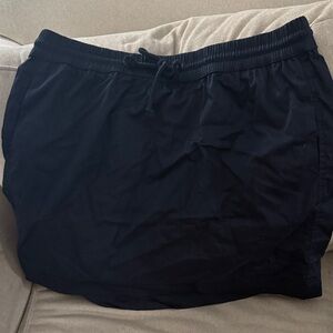 Lou & Grey Women's Black Athletic Skirt